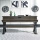 Liberty Furniture Sonoma Road 4-Piece Weathered Beaten Bark Console Bar Table Set-4
