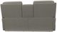 La-Z-Boy® Finley Dove Power Wall Reclining Loveseat with Console and Headrest-4