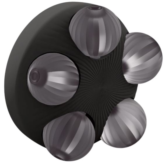 KOHLER® SpaViva™ Black Body Massager Replacement-0