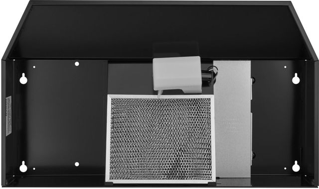 Broan® 41000 Series 30" Black Under Cabinet Range Hood-2