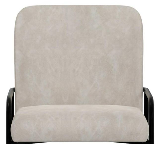 International Furniture Direct Seating Black/Ivory Bar Stool-4