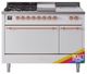 Ilve® Nostalgie II Series 48" Custom RAL Color Pro Style Dual Fuel Range-0