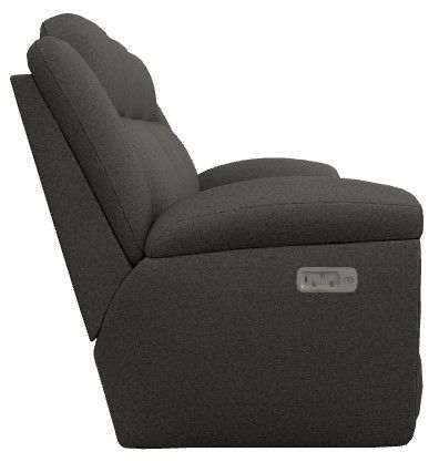 La-Z-Boy® Joel Charcoal Power Reclining Sofa with Headrest and Lumbar-2
