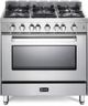Verona® 36" Free Standing Single Oven Gas Range-Stainless Steel-0