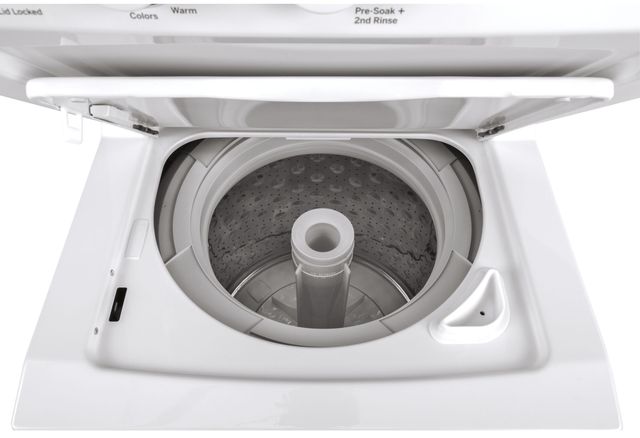 GE® Unitized Spacemaker® 2.3 Cu. Ft. Washer, 4.4 Cu. Ft. Dryer White On White Gas Laundry Center-3
