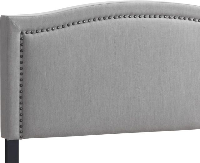Coaster® Hamden Mineral Queen Upholstered Panel Bed-1