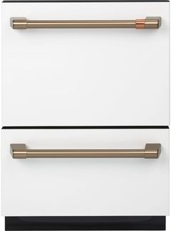 Café™ 24" Matte White Built-In Drawer Dishwasher