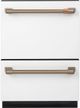 Café™ 24" Matte White Built-In Double Drawer Dishwasher-0