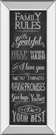 Classy Living Susan Ball Family Rules 18"W Wall Art-0