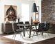 Coaster® Aiken 4-Piece Charcoal Tufted Dining Chairs-4