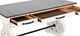 Sunny Designs™ Carriage House Buckskin/Marble White Writing Desk-1