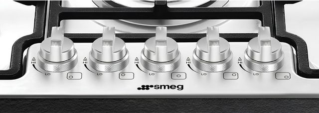Smeg 30" Stainless Steel Gas Cooktop-1
