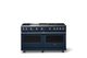 Viking® 5 Series 60" Slate Blue Pro Style Gas (LP) Range with Polished Chrome Trim-0