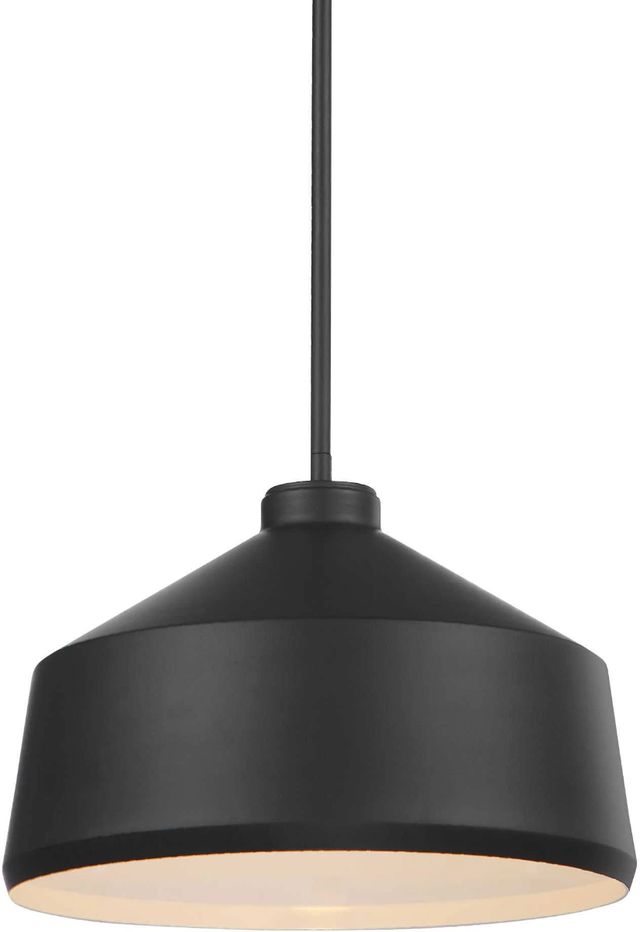 Uttermost® Holgate Black Pendant Light-0