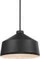 Uttermost® Holgate Black Pendant Light-0