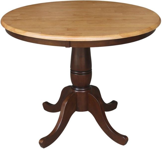 John Thomas Furniture® Dining Essentials 36'' Cinnamon Round Table with ...