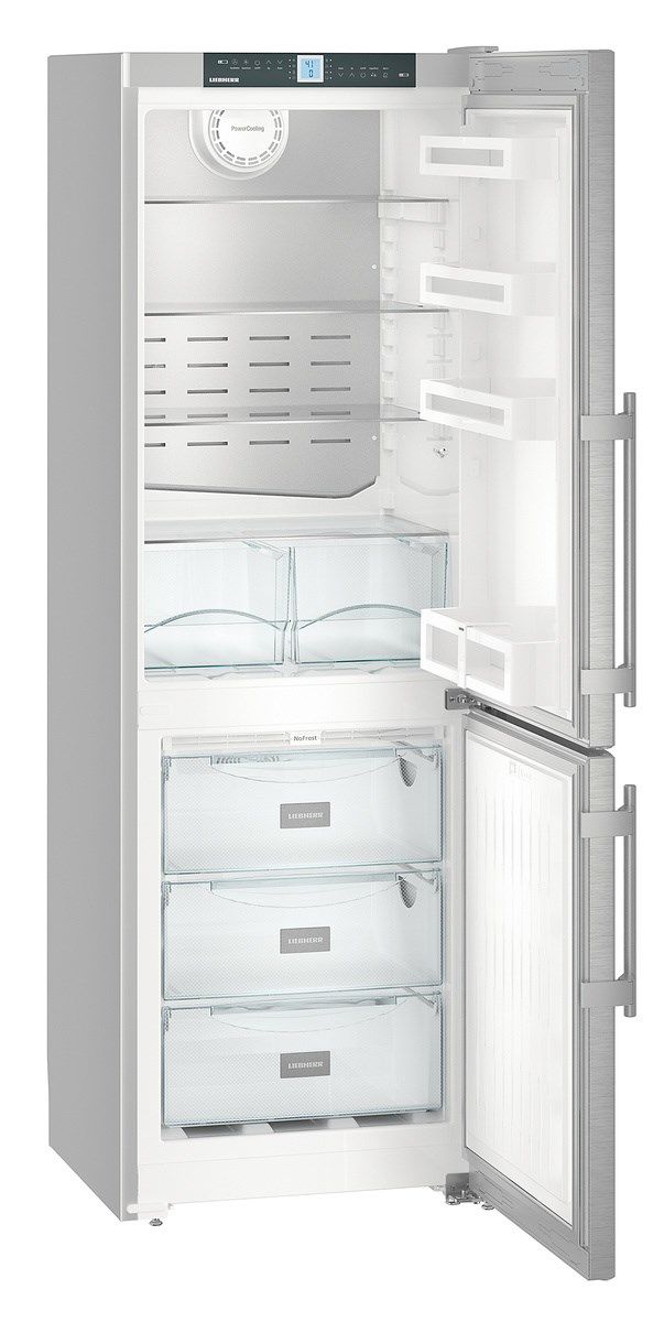 Liebherr 11.1 Cu. Ft. Stainless Steel Bottom Freezer Refrigerator-1