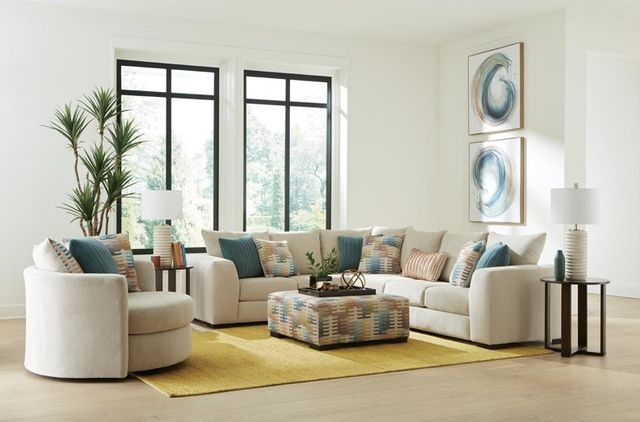 Albany Industries 2-Piece Nolte Porcelain Sectional-1