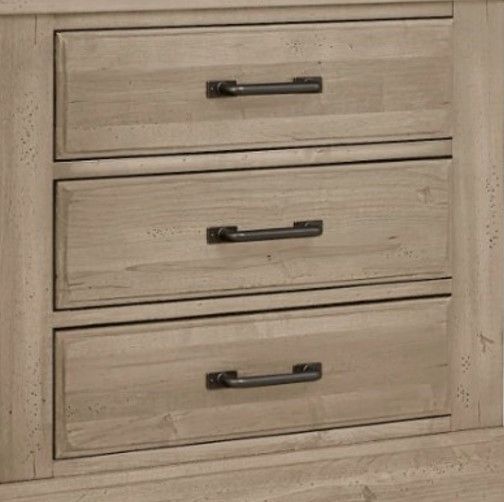 Artisan & Post by Vaughan-Bassett Cool Rustic Clear Maple Nightstand-1