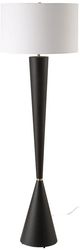 Uttermost® Layla Aged Black Floor Lamp-0