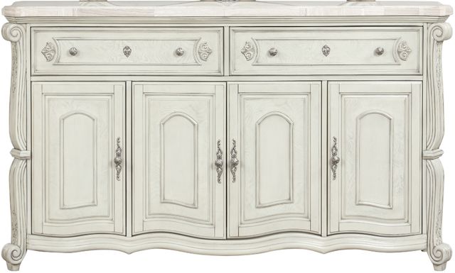 New Classic® Home Furnishings Bianello Vintage Ivory Server-1