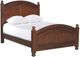 Winners Only® Cape Cod Chocolate King Panel Bed-0