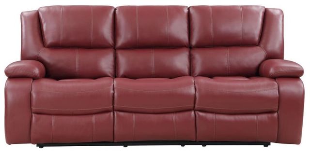 Coaster® Camila Red Manual Reclining Sofa-2