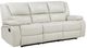 Coaster® Camila 2-Piece White Manual Reclining Sofa Set-5