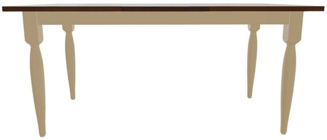 Mavin Customizable Rectangular Extendable Dining Table with 18" Leaf-1