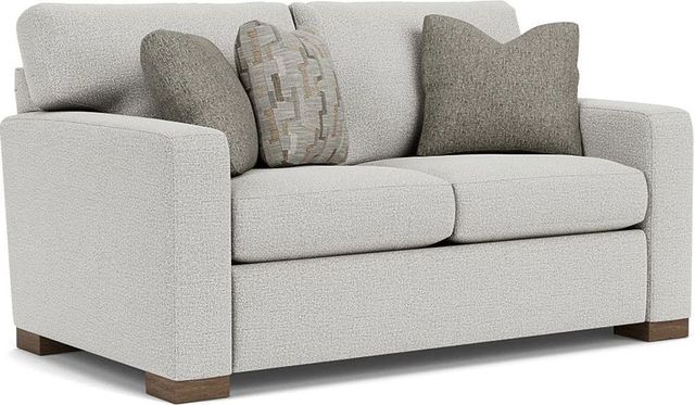 Flexsteel® Bryant Silver Glacier Loveseat-0