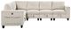 Homelegance® Walterboro 6-Piece Beige Modular Sectional-2