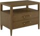Fairfield® Maxwell Caramel 2-Drawer Nightstand-0