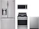LG 4 Piece Stainless Steel Kitchen Package-0