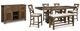 Signature Design by Ashley® Moriville 7-Piece Grayish Brown Counter Height Dining Set-0