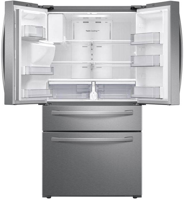 Samsung 36 in. 28.0 Cu. Ft. Fingerprint Resistant Stainless Steel French Door Refrigerator-2