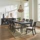 Liberty Furniture Caruso Heights 9-Piece Aged Whiskey Dining Set-0