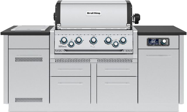 Broil King® Imperial™ QS 590i 5-Burner Stainless Steel Built-in Liquid Propane Grill-0
