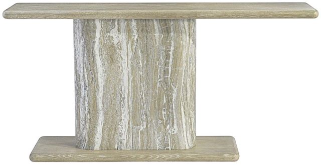 Bernhardt Arcadia Clay Console Table with Kalta Base-2