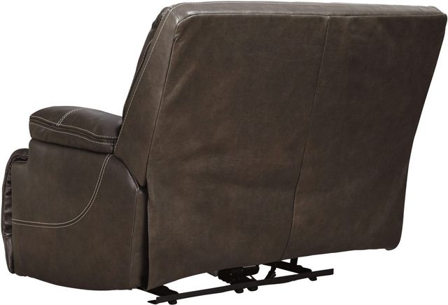 Signature Design by Ashley® Ricmen Walnut Wide Seat Power Recliner-2