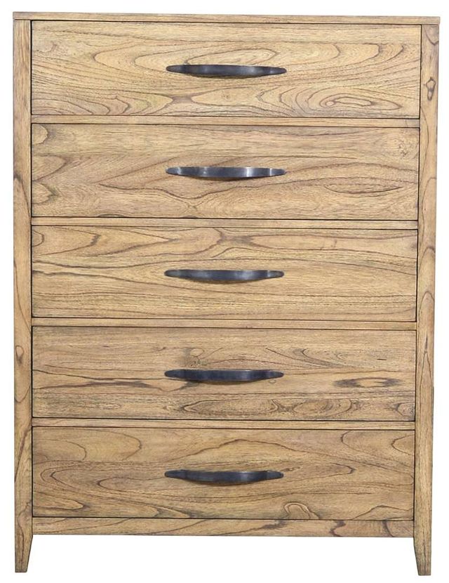 Napa Furniture Design Belgium Brown 5-Drawer Regular Chest-1