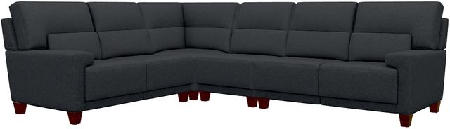 La-Z-Boy® Draper 4-Piece Storm L-Shape Sectional-0