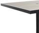 CabanaCoast® Customizable Skye Aluminum/Wooden 32" Outdoor Square Pedestal Bar Table-3