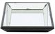 A & B Home Black Rectangular Glass Tray-2