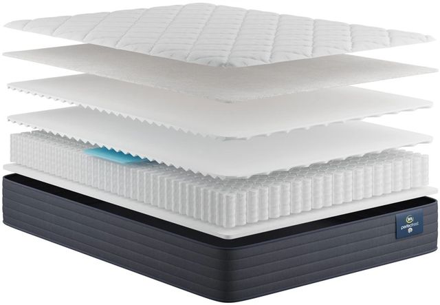 Serta® Perfect Rest Bedford Hills 11" Innerspring Medium Tight Top Queen Mattress-2