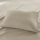 Olliix by Madison Park Khaki Full 3M Microcell All Season Moisture Wicking Lightweight Sheet Set-1