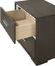 Crown Mark Sharpe Gray Nightstand-3