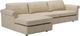 Palliser® Furniture Customizable Ensemble Roll Arm 2-Piece Left-Arm Facing Sofa Sectional and Chaise-0