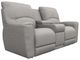 La-Z-Boy® Cassian Powder Power Reclining Loveseat with Console, Headrest, and Lumbar-0