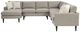 Best® Home Furnishings Customizable Trafton 5-Piece Left-Arm Facing Sectional and Chaise with Espresso Legs-2
