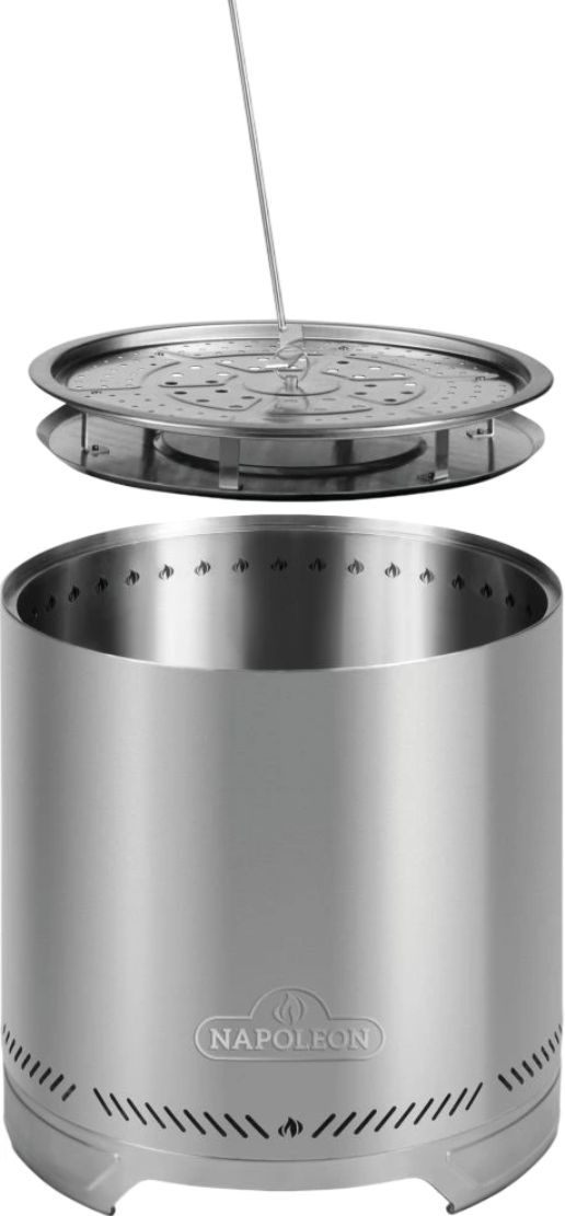 Napoleon Timberwolf® 18" Stainless Steel Smokeless Fire Pit-2